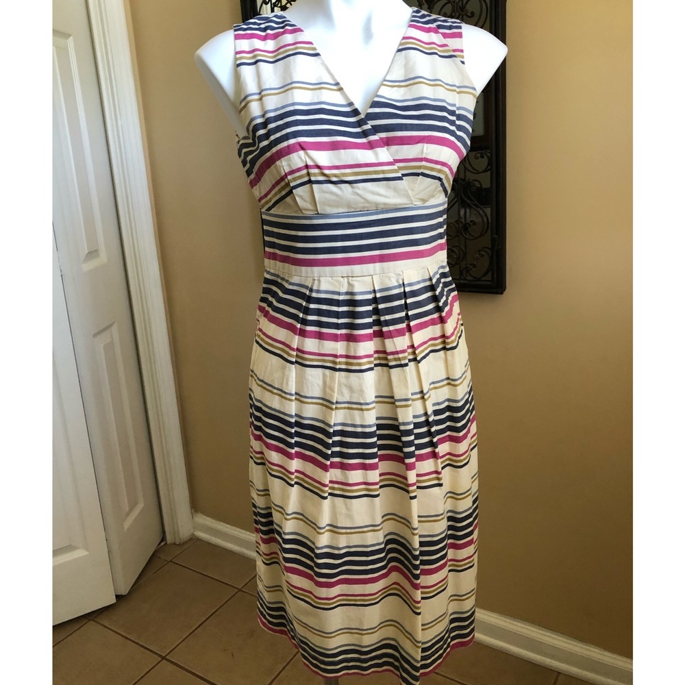 Tom Joules 10 Sylvia Dress Sleeveless EUC